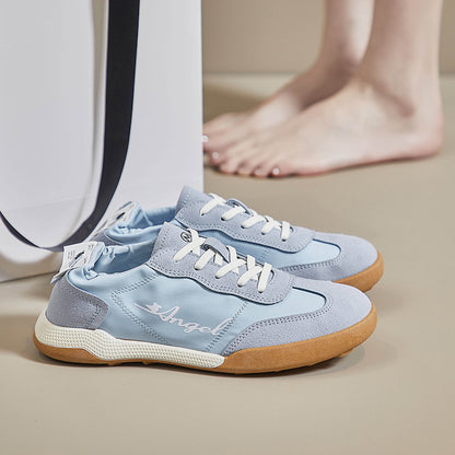 2025  ins Korean version of Forrest Gump shoes women's tide  summer breathable new student running sports shoes white shoes CQ111