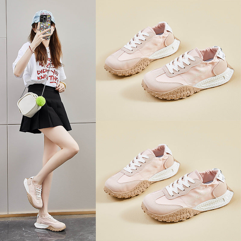 2025  ins Korean version of Forrest Gump shoes women's tide  summer breathable new student running sports leisure street shot JCF2601