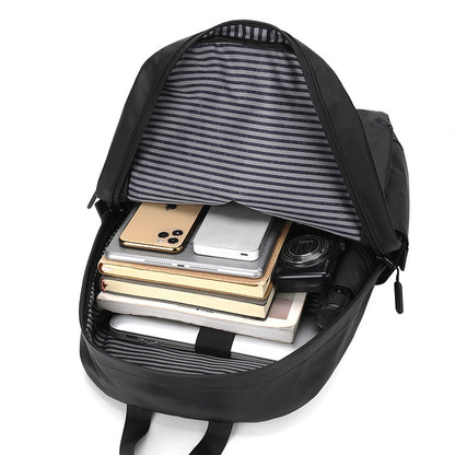 2025 Manufacturer customized men's backpack, casual business commuter backpack, large capacity, advanced sense, anti-splashing computer bag