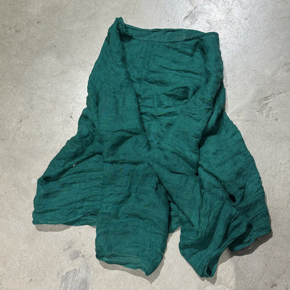 2025  Su Nian Weiyang SN24 literary and retro solid color versatile loose casual yarn-dyed linen jumper
