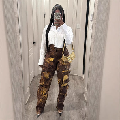 Autumn New new  Popular trade fashion simple solid color casual long-sleeved lapel shirt versatile top women's clothing