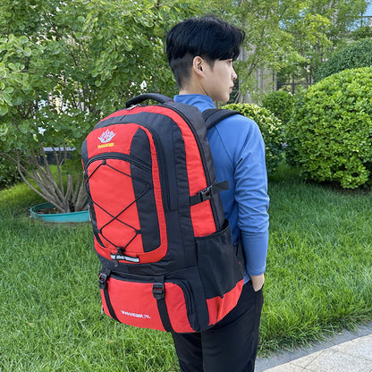 2025 Outdoor travel bag wholesale large capacity mountain climbing bag hiking camping multi-functional New new sports backpack