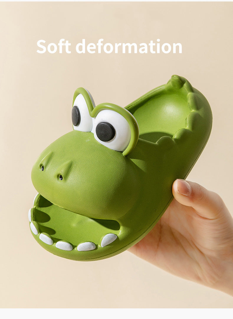 xiangtuibao Summer Children's Sandals Cute Cartoon Baby Slippers Soft Comfortable Boys Girls Slides Home EVA Non-slip Shoes Beach Flip Flops