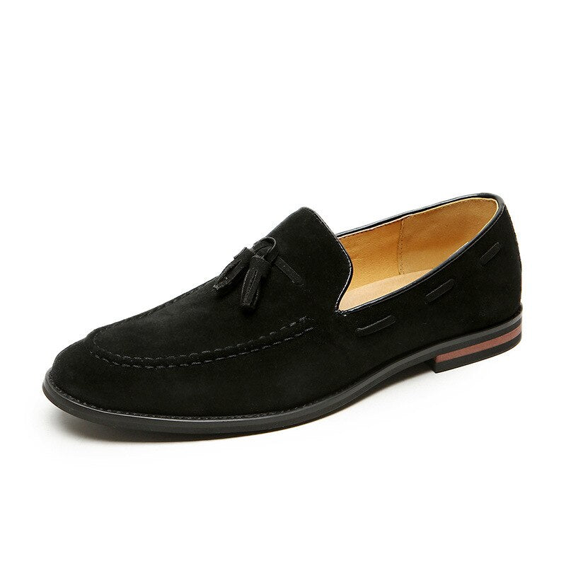 Men Casual Shoes Comfortable fahsion Luxury Brand High Quality suede Leather mens Loafers Summer Shoes  Zapatos Hombre