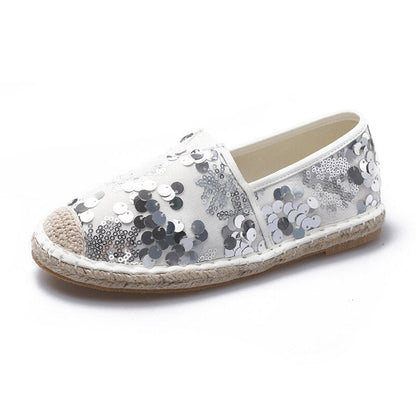 Hot Sale Women Flat Shoes Bling Ballet Loafers Ladies Without Heels Woman's Slip-on Shoes Casual Walk Shoes for Women