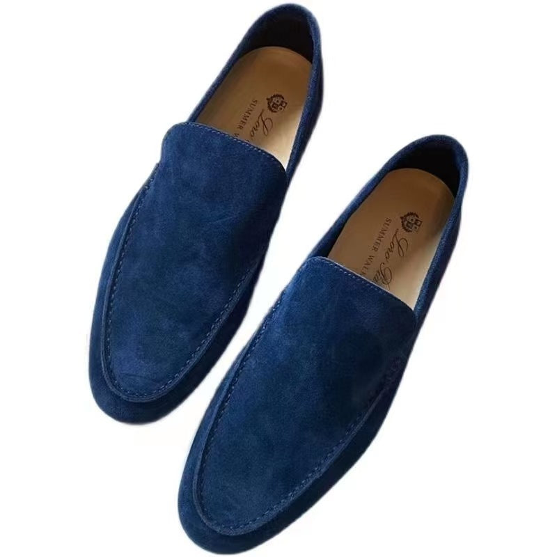 xiangtuibao Men pu Leather Shoes Low Heel Fringe Shoes Dress Shoes Brogue Shoes Spring Ankle Boots Vintage Classic Male Casual F114