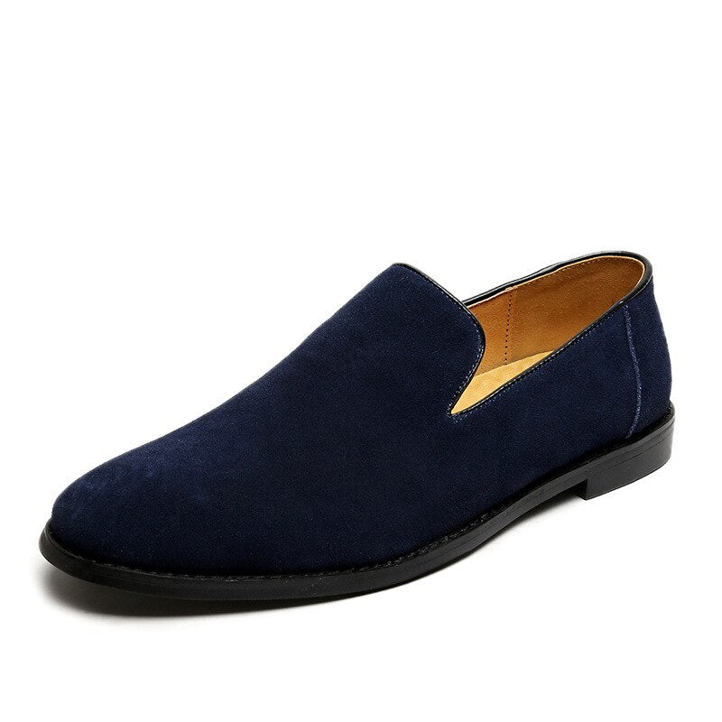 Men Casual Shoes Comfortable fahsion Luxury Brand High Quality suede Leather mens Loafers Summer Shoes  Zapatos Hombre