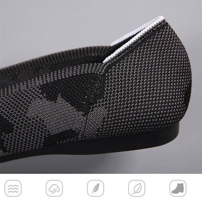 Pointed Toe flats Ladies flat Shoes Comfortable Ballet Knit De Mujer Loafers Autumn Gestante Boat Shoes Soft Bottom Women's Shoe