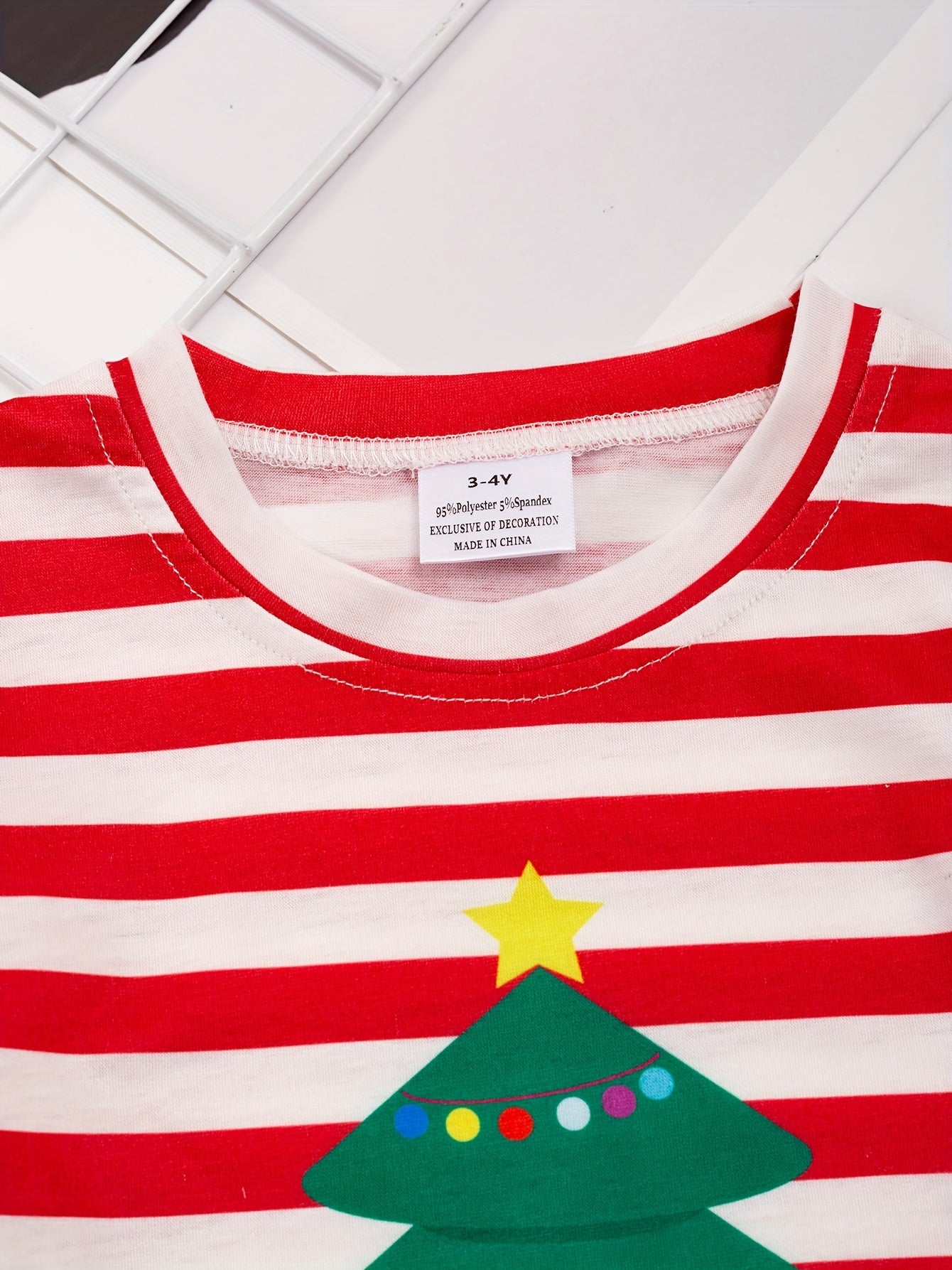 1pc (Not 2pcs, Please Purchase Boy's Or Girl's Clothing Separately)Sister And Brother Matching Christmas Tree Print Dress Or Shirt, Brother/Sister Clothes For Family Daily And Outdoor Activities