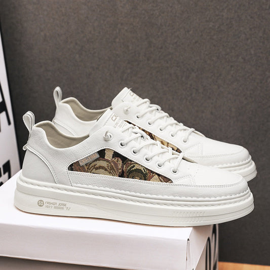 xiangtuibao Summer Breathable Men Shoes Fashion Mixed Colors Skateboarding Shoes Trend Comfortable Casual Sneakers Mens Small White Shoes
