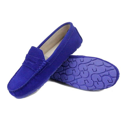 xiangtuibao Shoes Women 100% Genuine Leather Women Flat Shoes Casual Loafers Slip On Women's Flats Shoes Moccasins Lady Driving Shoes