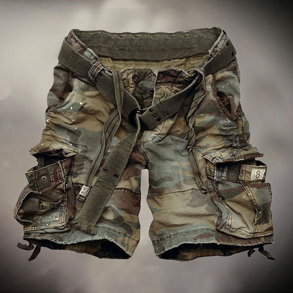 xiangtuibao - Mens Outdoor Camouflage Casual Shorts