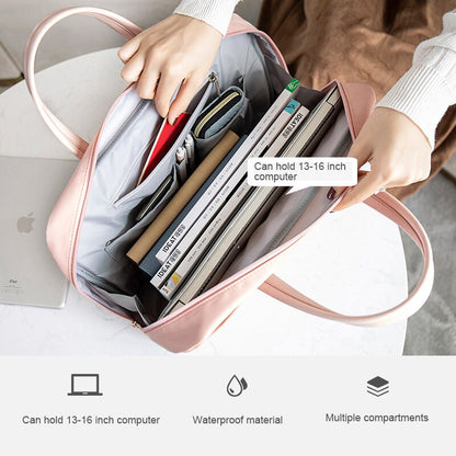 OYIXINGER Women&#39;s Briefcase Business Tote Messenger Bags For Female A4 Document Storage 13 14 15 Inch Laptop Bag For Macbook Hp