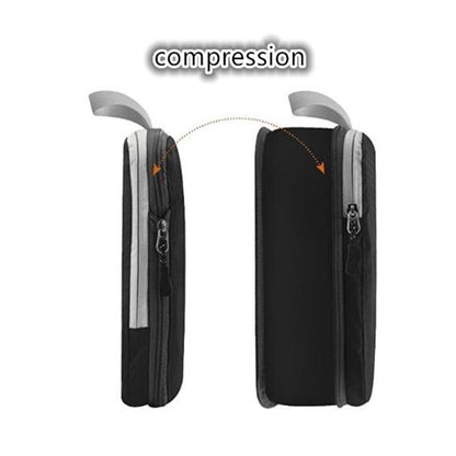 3/4/6pcs/set Compression Packing Cubes Travel Storage Bag Luggage Suitcase Organizer Set Foldable Waterproof Nylon Material