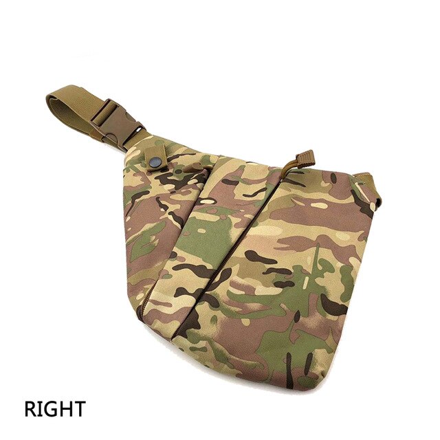 Multifunction Tactical Shoulder Bag Concealed Hand Gun Holster Bag Men Left Right Hand Pistol Pack Anti-theft Chest Bag Hunting