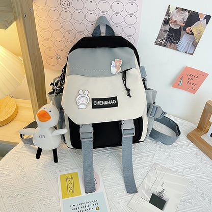 Small women&#39;s backpack girls school bag waterproof nylon fashion Japanese casual young girl&#39;s bag Female mini
