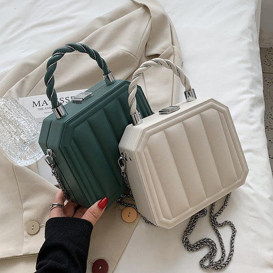 с доставкой Women Handbag Autumn New Crossbody Bags Fashion Brand Vertical Handle Simple Chain Shoulder Messenger Bag Sac