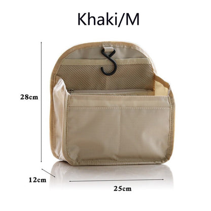 BAMADER Make-up Wash Organizer Bag Waterproof Oxford Cloth Backpack Insert lining Multifunction Portable Cosmetic Storage bag