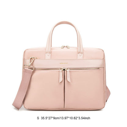 OYIXINGER Women&#39;s Briefcase Business Tote Messenger Bags For Female A4 Document Storage 13 14 15 Inch Laptop Bag For Macbook Hp