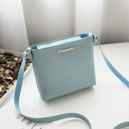 Fashion Casual Phone Coin Shoulder Bag Small Women PU Leather Messenger Bags Solid Clutch Zipper Crossbody Mini Bag