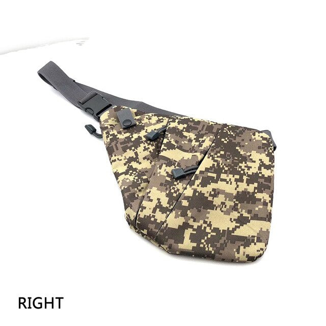 Multifunction Tactical Shoulder Bag Concealed Hand Gun Holster Bag Men Left Right Hand Pistol Pack Anti-theft Chest Bag Hunting