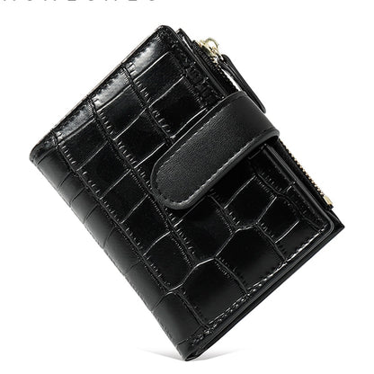 Fashion Stone Pattern Small Wallets PU Leather Coin Pures Ladies Popular Card Holder Mini New Design Standard Purses For Women