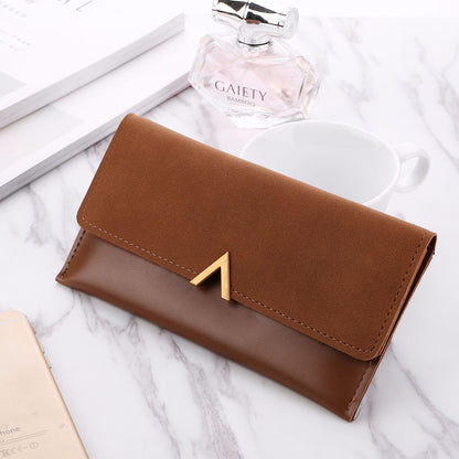New Trends Wallets Women Luxury Brand Design Long Wallet Zipper Purses Female Short Coin Purse Credit Card Holder