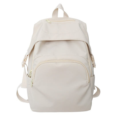 New Fashion Waterproof College Large-capacity Backpack Women Female Travel Solid Color Backpacks Teenage Girl School Bag Mochila