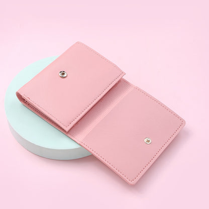 1PC Women Cute Flower Wallet Small Hasp Girl Wallet Brand Designed PU Leather Women Coin Purse Female Card Holder Wallet