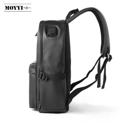 Stylish Women&#39;s BackpacksHhigh-End Leather Waterproof And Breathable Shoulder Bag For Teenagers Csual Travel Black Backpack