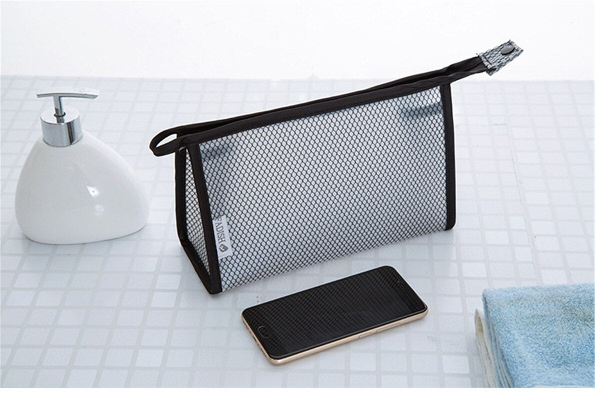 Make Up Organizer Case New Pvc Transparent Cosmetic Bag Women Waterproof Travel Makeup Tolitery Bags Cosmetic Travel Bag