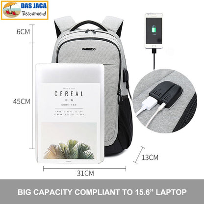Large Capacity Bag pack Men Laptop 15.6 Oxford High School Bags Teen College Student Back Pack Multifunctional Backpack