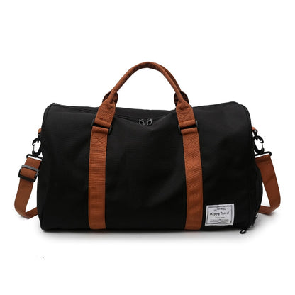 Travel Bag Short Tour Weekender Sports Gym Duffel Bag Water-Resistant  Suitcase Luggage Shoulder Bag with Shoes Compartment