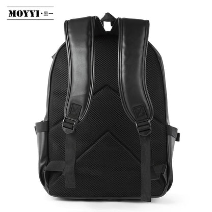 Stylish Women&#39;s BackpacksHhigh-End Leather Waterproof And Breathable Shoulder Bag For Teenagers Csual Travel Black Backpack