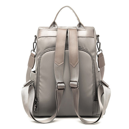 Women&#39;s Backpack PU Leather Backpacks Waterproof Rucksack Vintage School Bags For Girls Mochila Mujer Casual Bolsas Feminina