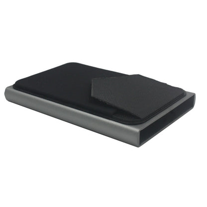 Credit Card Holder Men Slim Anti Protect Travel ID Cardholder Women Rfid Wallet Metal Case Porte Carte