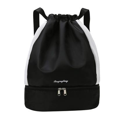 Sports Fitness Backpack Dry And Wet Separation Large Capacity Waterproof Beach Swimming Bag Wet And Dry Separation Sports Bag