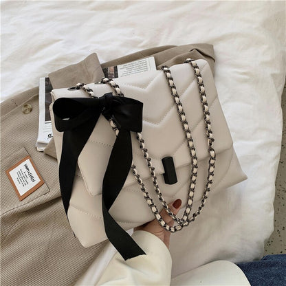 Bag Women&#39;s New Fashion Autumn And Winter High-capacity Single Shoulder Messenger Bag Fashion Tote Bag