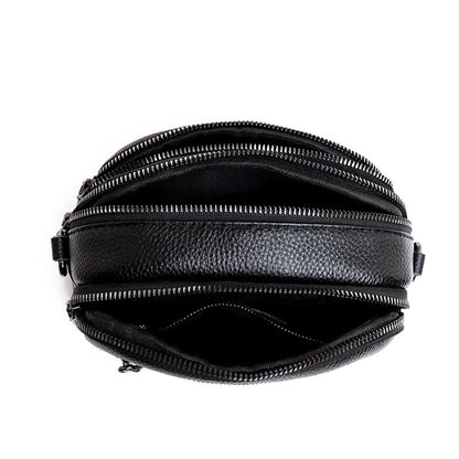 Fashion Solid Color Women&#39;s Bags Casual Women Genuine Leather Shoulder Bags Luxury Designer Ladies Messenger Bag Bolsos De Mujer