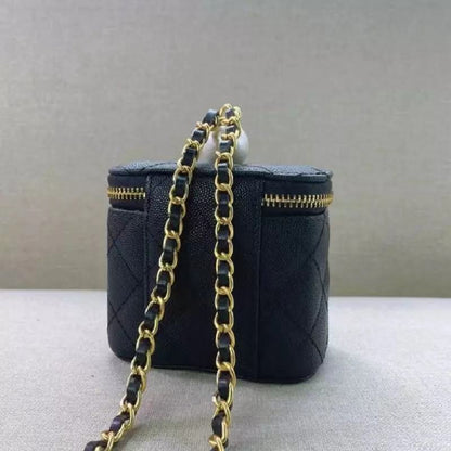 Luxury Designer Real Leather Handbags Chain Shoulder Bags Brand Crossbody Beading Bags Mini Box Bag Purses and Handbags
