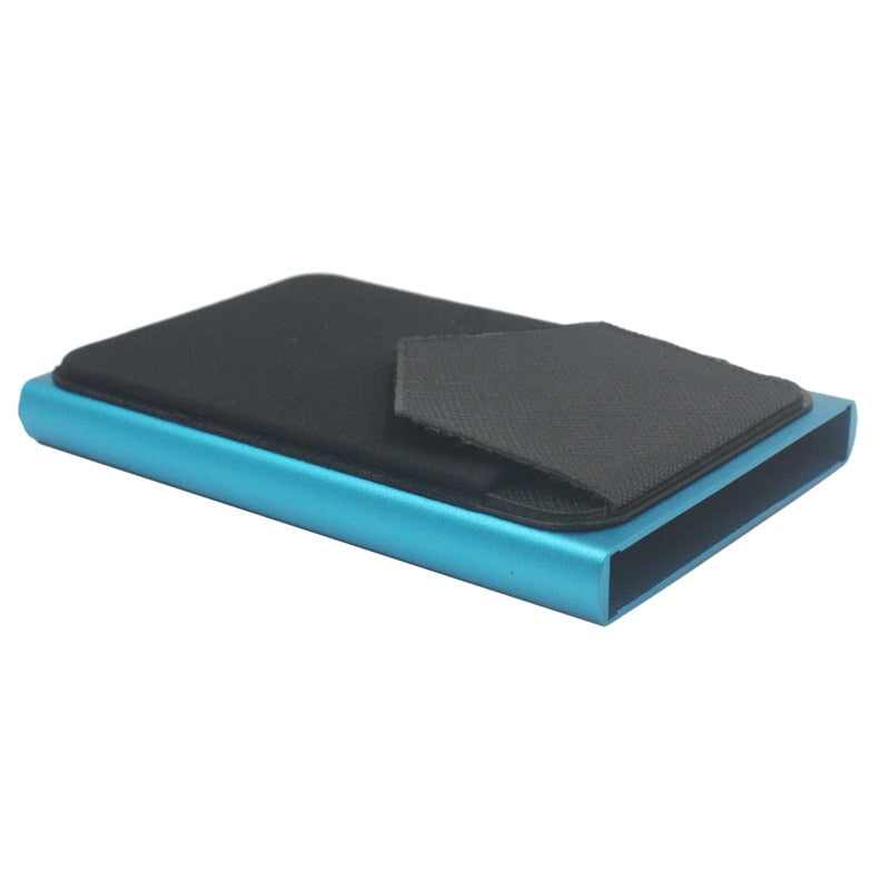 Credit Card Holder Men Slim Anti Protect Travel ID Cardholder Women Rfid Wallet Metal Case Porte Carte