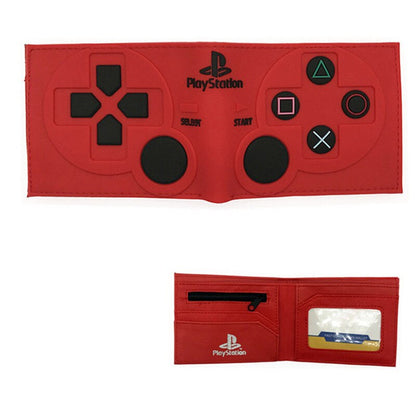 3D Touch Games Playstation Purse Anime Cartoon PVC Wallets for Students Boy Girl Money Coin Holder Short Wallet