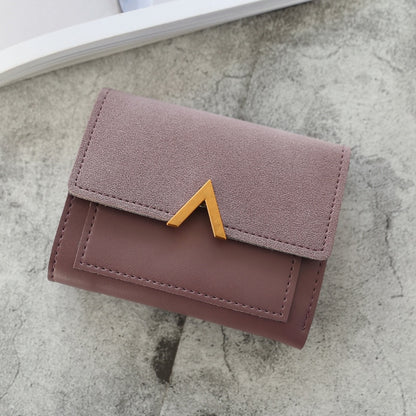 New Women&#39;s Wallet Short Women Coin Purse Wallets Card Holder Ladies Small Wallet Female Hasp Mini Clutch Girl Money Bag