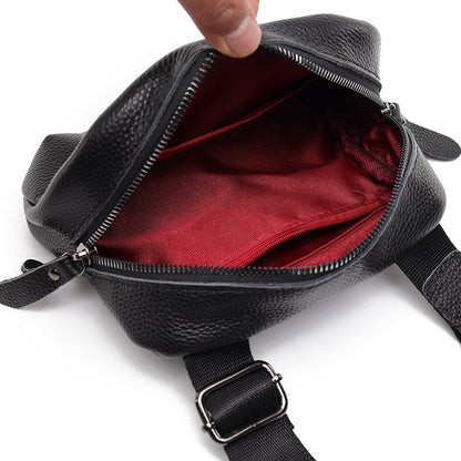 New Women Cowhide vintage Lady Semicircle Saddle Shouder Bag Genuine Leather Bucket Bags Crossbody Tote Bag Females casual Bag
