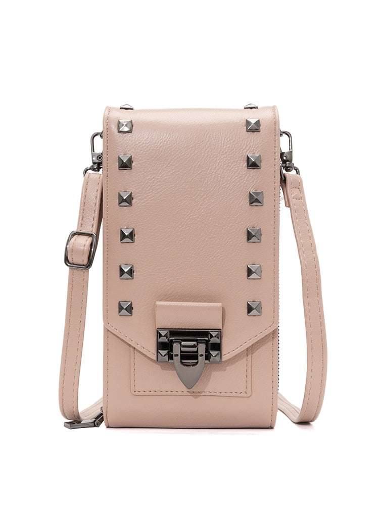 New Trend Messenger Bag For Women Shoulder Phone Wallet Crossbody Coin Purse Ladies PU Leather Hang Mobile Pocket Female Handbag