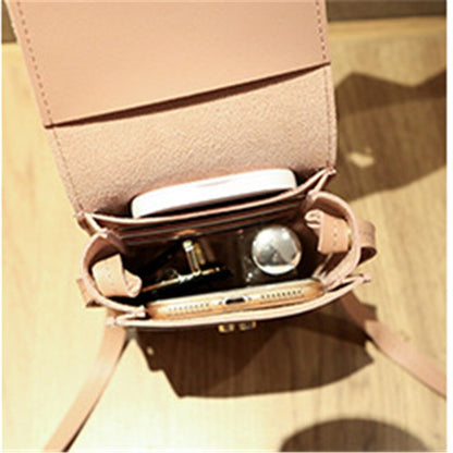 Korean Style Messenger Bags Adjustable Splice Mobile Phone Bag  Pocket Money Crossbody Bags Girl Gift Mini Multifunction Handbag
