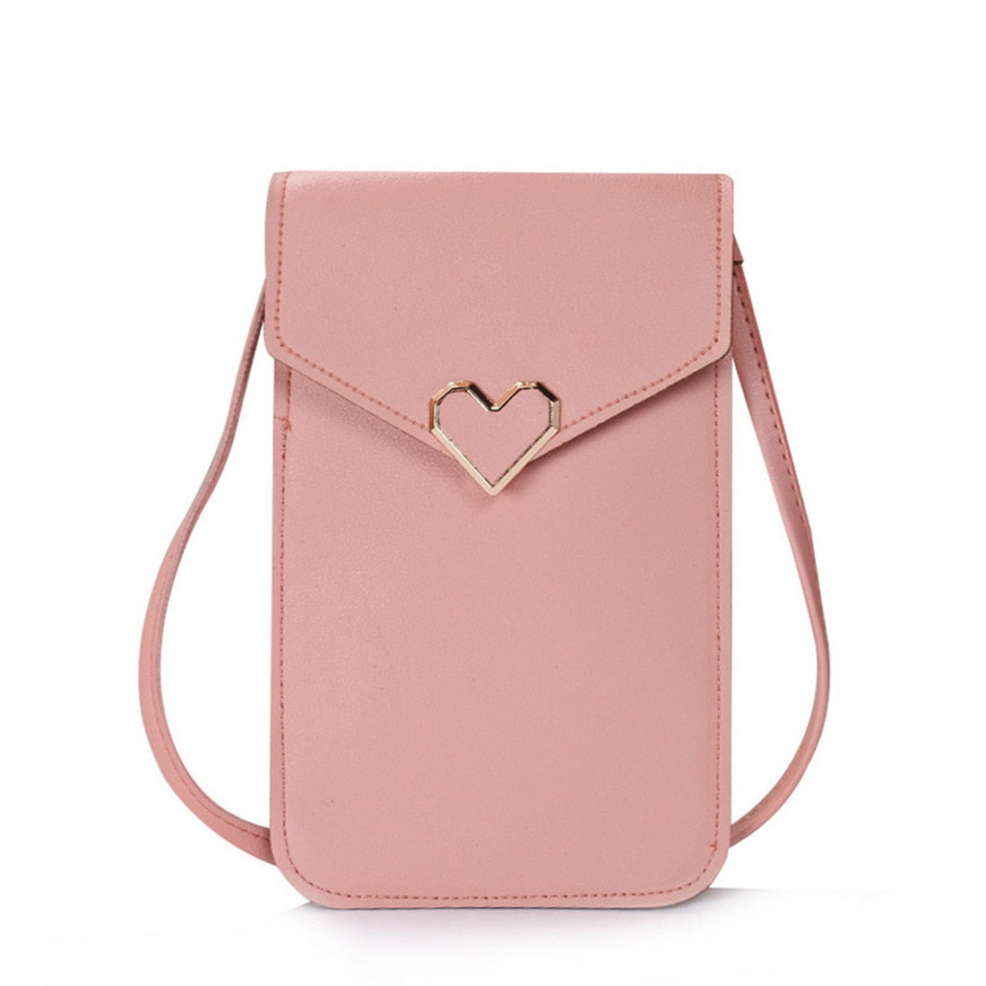Touch Screen Cell Phone Purse Smartphone Wallet Leather Shoulder Strap Handbag Women Bag for Iphone X  S10 Huawei P20