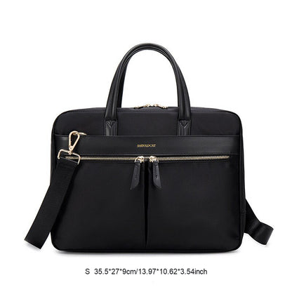 OYIXINGER Women&#39;s Briefcase Business Tote Messenger Bags For Female A4 Document Storage 13 14 15 Inch Laptop Bag For Macbook Hp