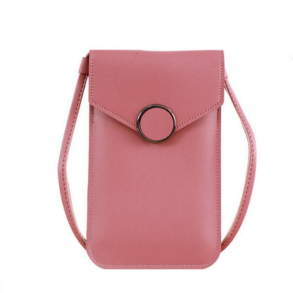 Touch Screen Cell Phone Purse Smartphone Wallet Leather Shoulder Strap Handbag Women Bag For Iphone Wallet Shoulder Bags