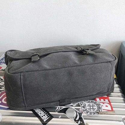 Messenger Bags Women Japanese Fashion Vintage Large Capacity Cross-body Canvas Bag Unisex All-match Shopping Students School New